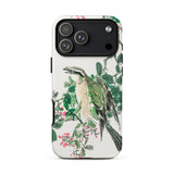 Shrike and Clover - Numata Kashu Meiji Phone Case Iphone 17 Pro Max / Matte Iphone 13 Pro Max Case Bird Floral Design Numata Kashu,