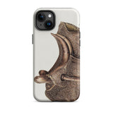 Side Saddle - Bertha Semple Horse Tack Art Phone Case Iphone 15 Plus / Matte Ornate Saddle-themed Phone Case Bertha Semple Horse, Horse