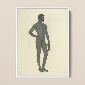 Sieger - Sascha Schneider Fine Art Print / Canvas, 12x16’’ / 31x41cm / White Frame, Posters Prints & Visual Artwork, Toby Leon