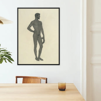 Sieger - stampa fine art di Sascha Schneider / tela, poster, stampe e arte visiva, Toby Leon