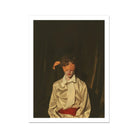Silk Neo Baroque Gay Mens Wear Art Print, 18x24’’ / 46x61cm / Unframed, Blindfolded Person Satin Shirt