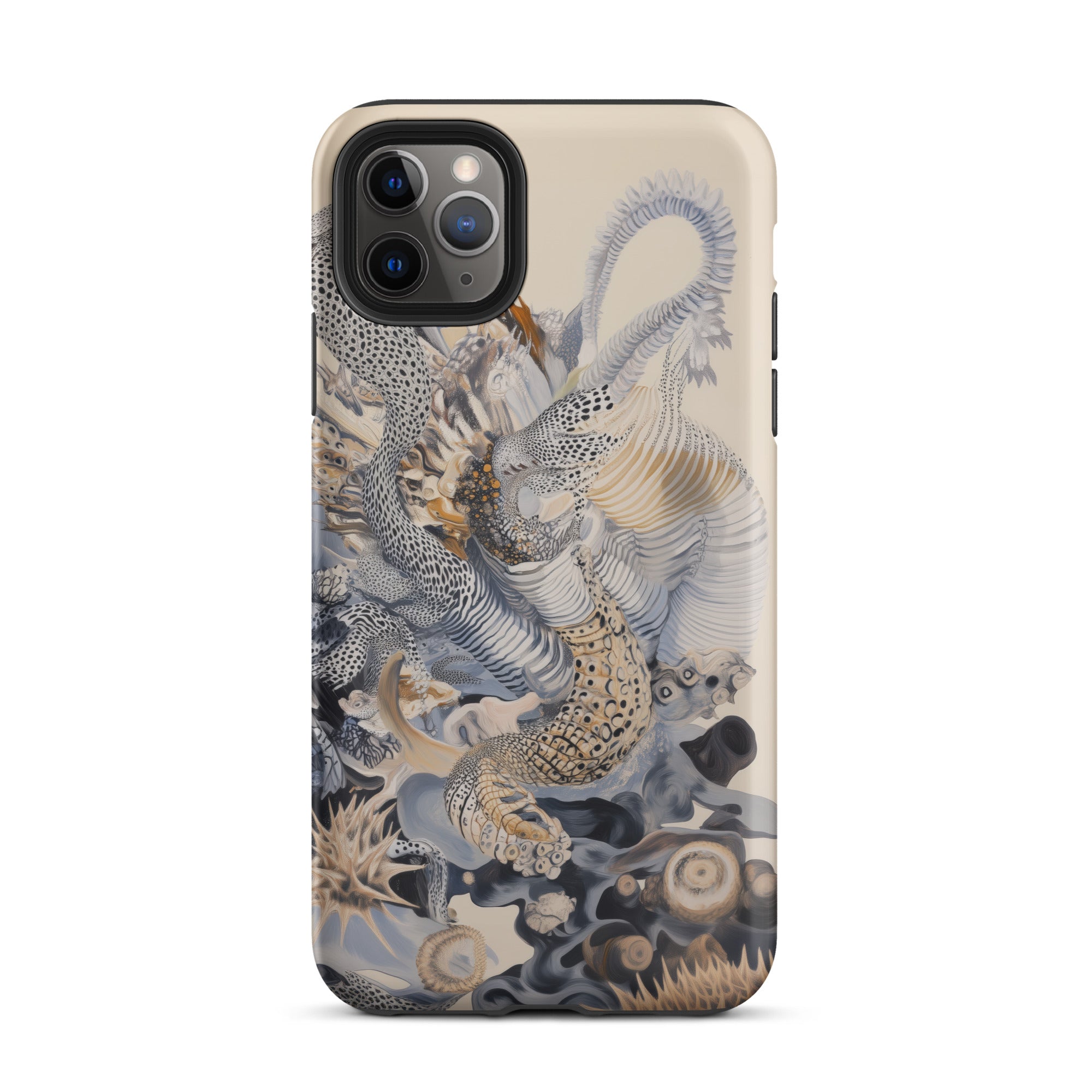Sinuous Surreal Alien Sea Life Iphone Case, 11 Pro Max / Matte, Artistic Phone Case