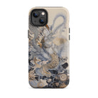 Sinuous Surreal Alien Sea Life Iphone Case, 14 Plus / Matte, Abstract Patterned Phone Case