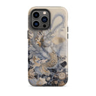 Sinuous Surreal Alien Sea Life Iphone Case, 14 Pro Max / Matte, Artistic Patterned Phone Case