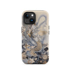 Sinuous Surreal Alien Sea Life Iphone Case, 15 / Matte, Abstract Patterned Phone Case