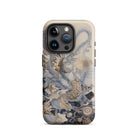 Sinuous Surreal Alien Sea Life Iphone Case, 15 Pro / Matte, Abstract Patterned Phone Case