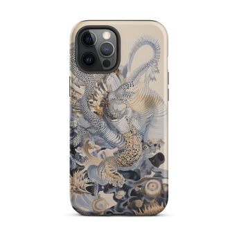 Sinuous - Surreal Alien Sea Life Phone Case Iphone 12 Pro Max / Matte Abstract Patterned Phone Case Surreal Alien, Alien Sea Life, Life