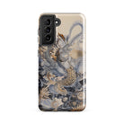 Sinuous Surreal Alien Sea Life Samsung Case, Galaxy S21 Fe / Gloss, Phone Case Intricate Abstract Pattern Organic Shapes Muted