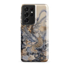 Sinuous Surreal Alien Sea Life Samsung Case, Galaxy S21 Ultra / Gloss, Smartphone Case Intricate Abstract Pattern Feathers Organic Shapes