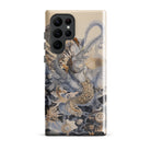 Sinuous Surreal Alien Sea Life Samsung Case, Galaxy S22 Ultra / Gloss, Smartphone Case Intricate Abstract Tentacle Like Design