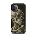 Skeleton with a Cigarette - Vincent Van Gogh Iphone Case, 11 Pro / Matte, Iphone Case Skull Art