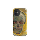 Skull Vincent Van Gogh Fever Dream Iphone Case, 12 Mini / Matte, Phone Case Skull Painting