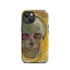 Skull Vincent Van Gogh Fever Dream Iphone Case, 13 / Matte, Skull Themed Iphone Case