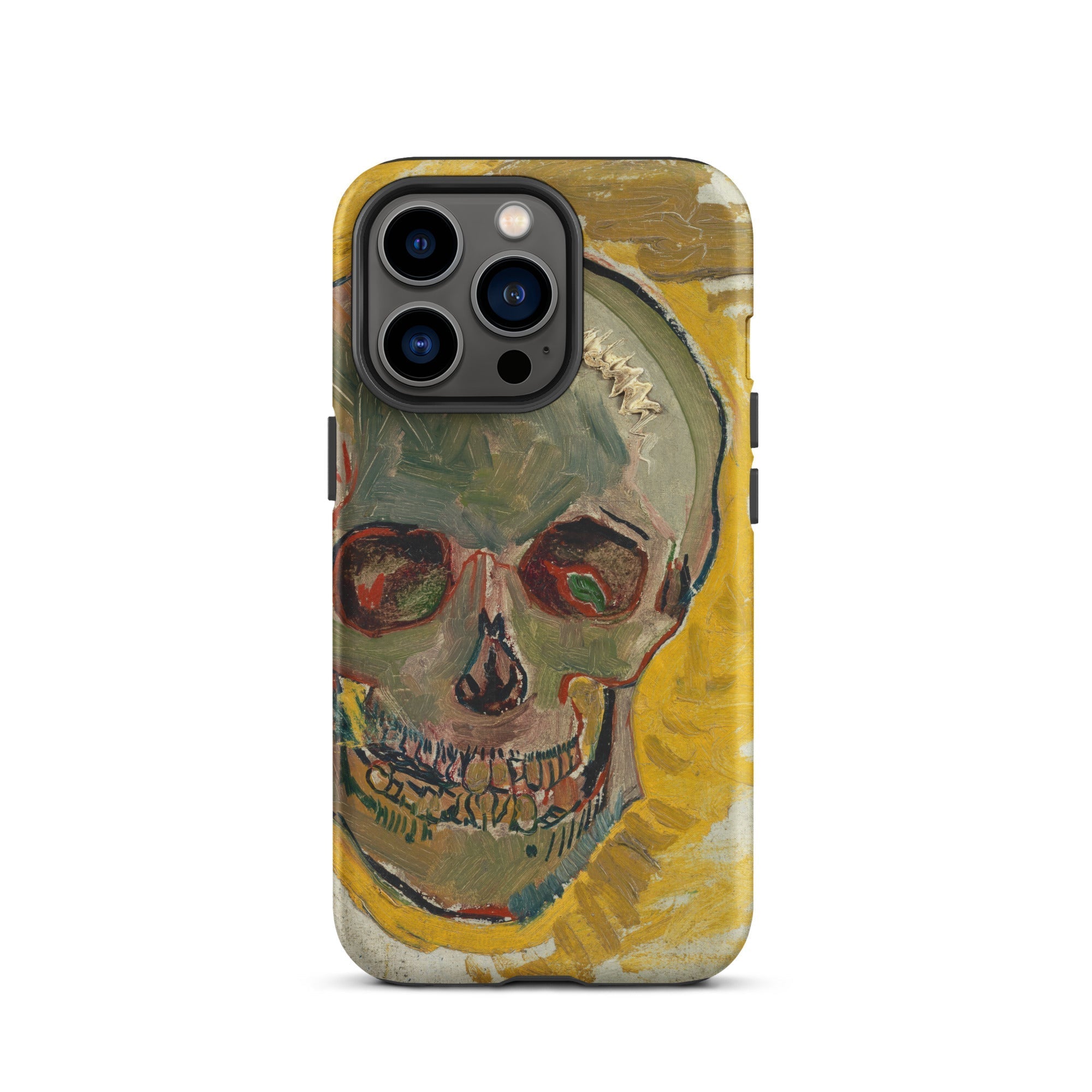Skull Vincent Van Gogh Fever Dream Iphone Case, 13 Pro / Matte, Phone Case Skull Art
