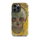 Skull Vincent Van Gogh Fever Dream Iphone Case, 13 Pro Max / Matte, Skull Themed Phone Case