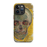 Skull - Vincent Van Gogh Fever Dream Iphone Case, 15 Pro Max / Matte, Skull-themed Phone Case