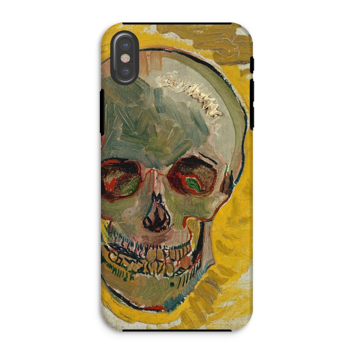 Skull Vincent Van Gogh Fever Dream Iphone Case, Xs / Matte, Skull Themed Phone Case