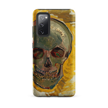 Skull - Vincent Van Gogh Fever Dream Samsung Case, Galaxy S20 Fe / Matte, Phone Case Painted Skull Design