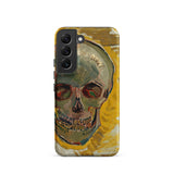 Skull - Vincent Van Gogh Fever Dream Samsung Case, Galaxy S22 / Matte, Phone Case Skull Artwork Style Gogh