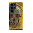 Skull Vincent Van Gogh Fever Dream Samsung Case, Galaxy S24 Ultra / Matte, Smartphone Case Painted Skull Design