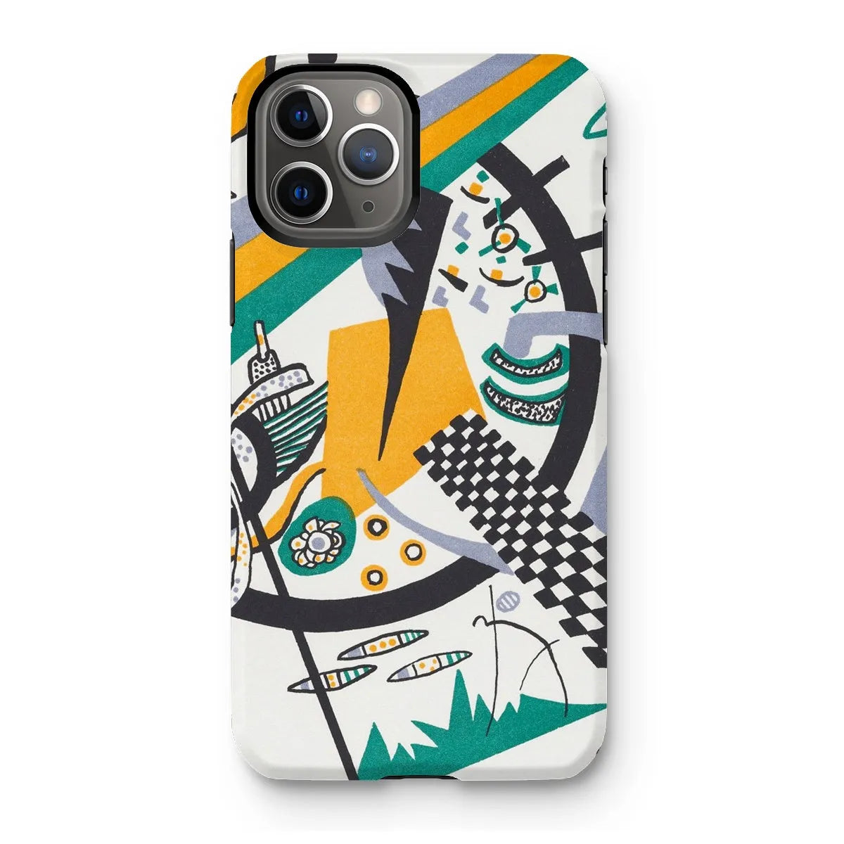 Small Worlds Iv - Expressionist Phone Case - Wassily Kandinsky - Iphone 11 Pro / Matte - Mobile Phone Cases - Aesthetic