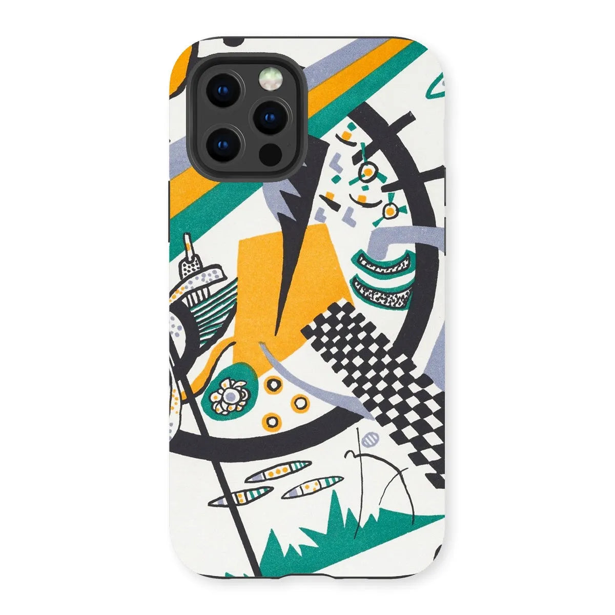 Small Worlds Iv - Expressionist Phone Case - Wassily Kandinsky - Iphone 13 Pro / Matte - Mobile Phone Cases - Aesthetic