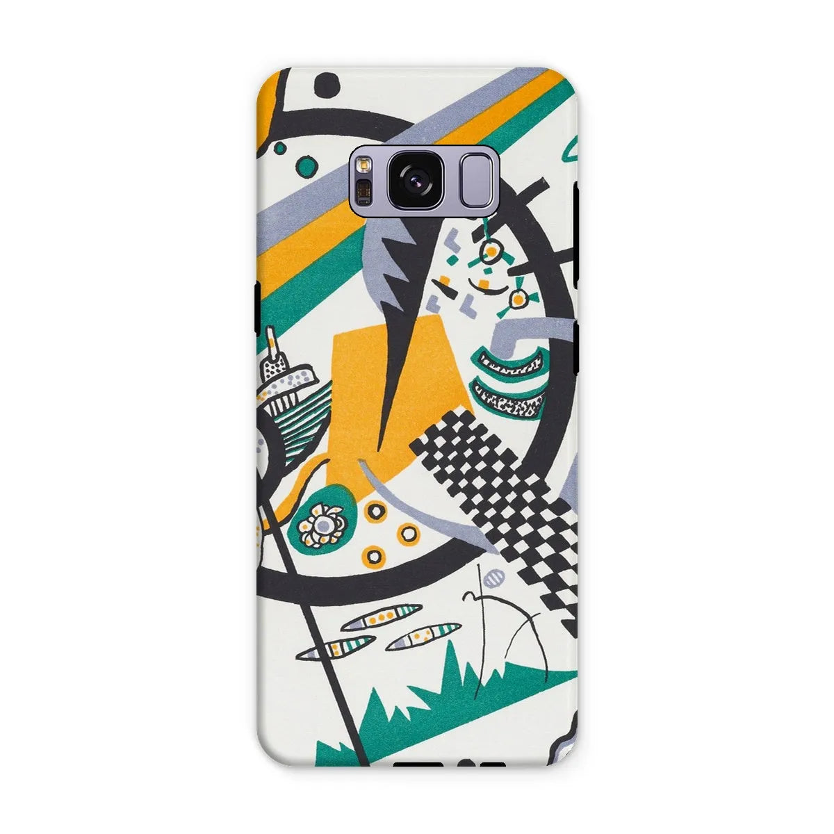 Small Worlds Iv - Expressionist Phone Case - Wassily Kandinsky - Samsung Galaxy S8 Plus / Matte - Mobile Phone Cases