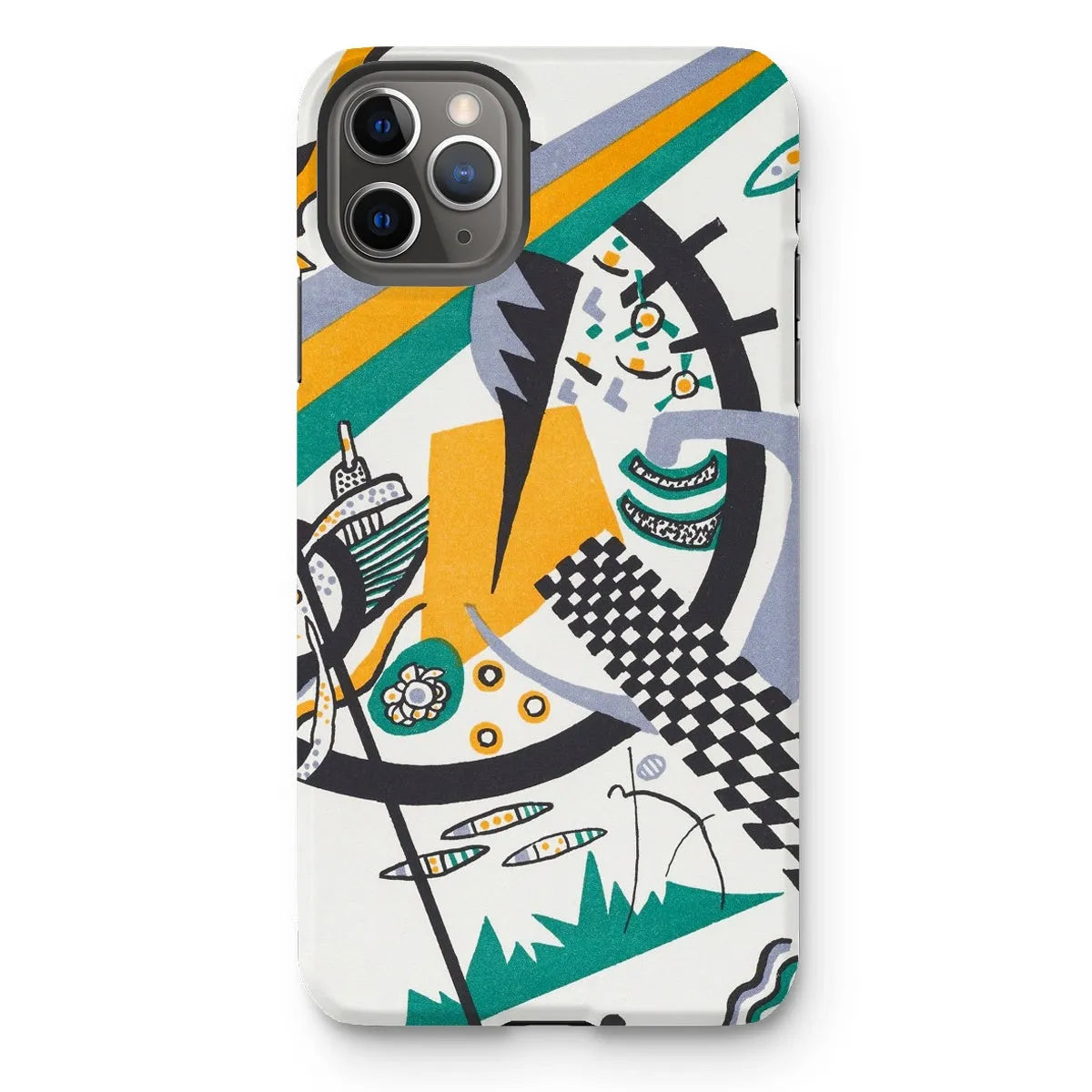 Small Worlds Iv - Expressionist Phone Case - Wassily Kandinsky - Iphone 11 Pro Max / Matte - Mobile Phone Cases