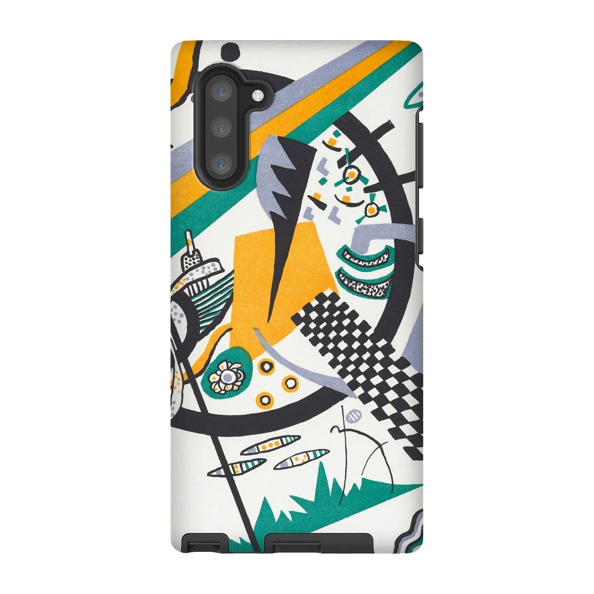 Small Worlds Iv - Expressionist Phone Case - Wassily Kandinsky - Samsung Galaxy Note 10 / Matte - Mobile Phone Cases