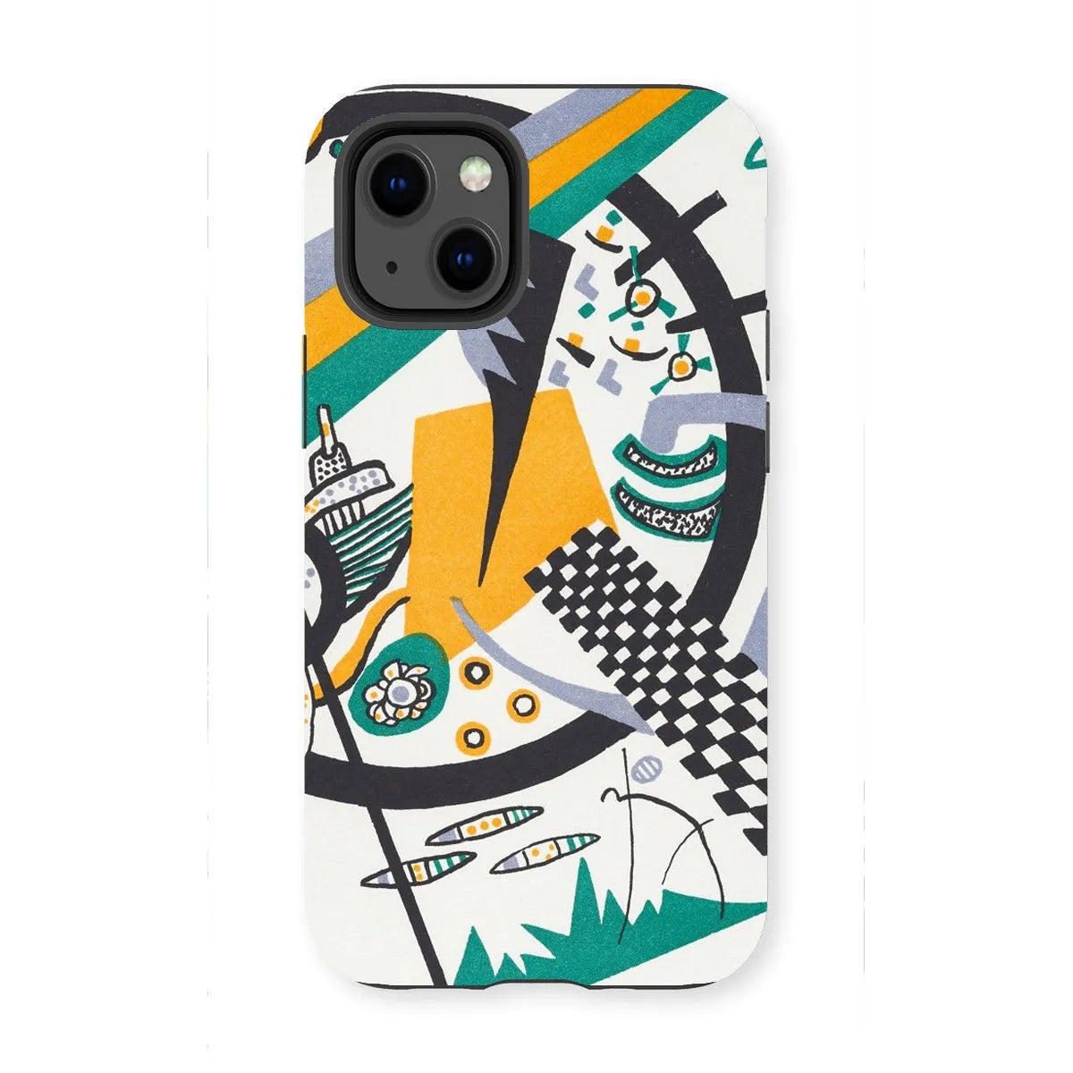 Small Worlds Iv - Expressionist Phone Case - Wassily Kandinsky - Iphone 13 Mini / Matte - Mobile Phone Cases