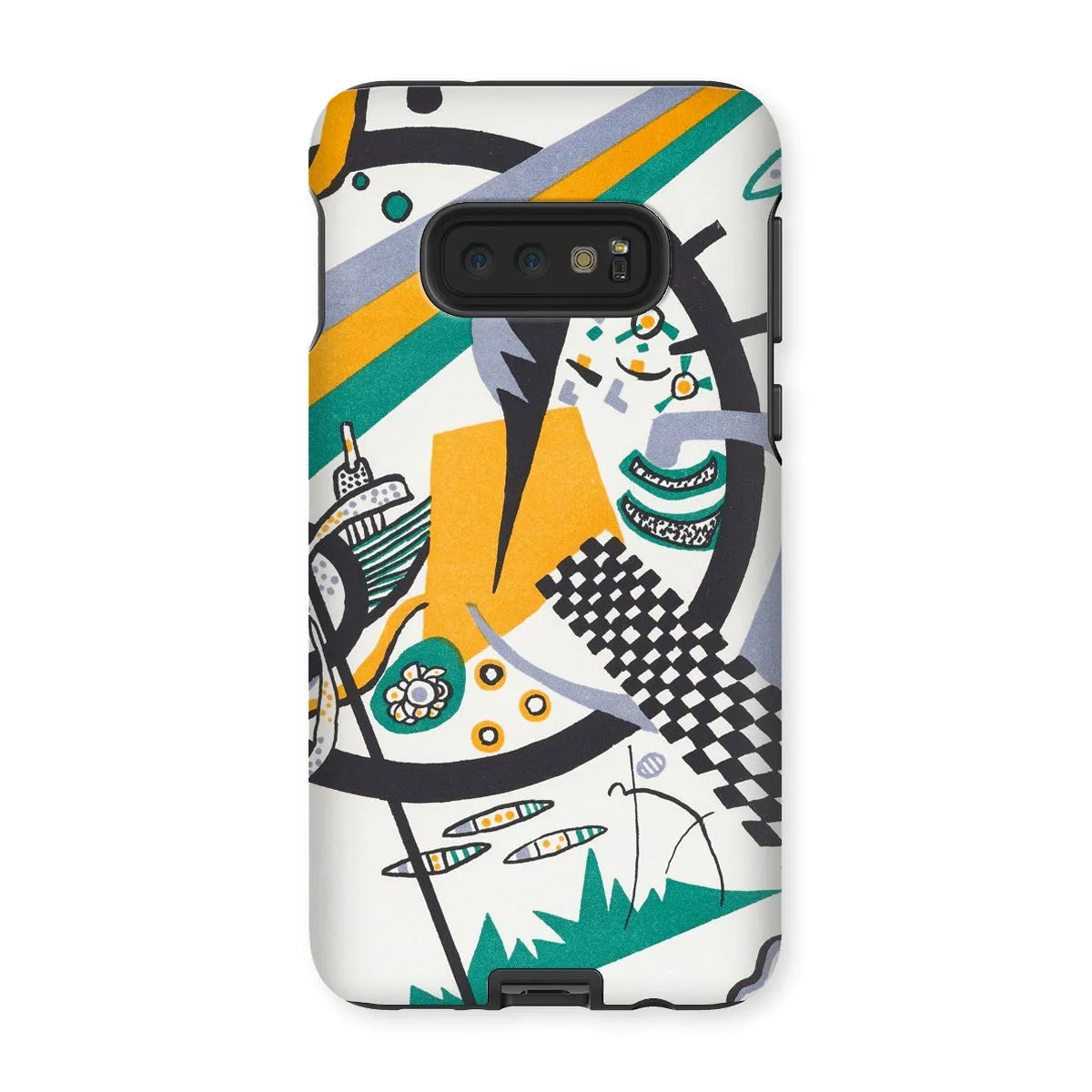 Small Worlds Iv - Expressionist Phone Case - Wassily Kandinsky - Samsung Galaxy S10e / Matte - Mobile Phone Cases
