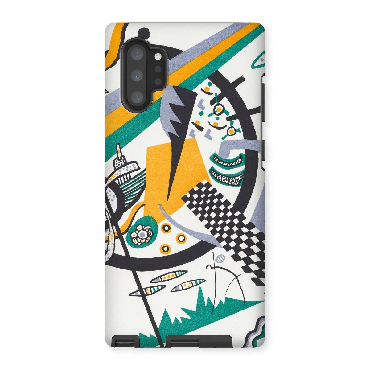 Small Worlds Iv - Expressionist Phone Case - Wassily Kandinsky - Samsung Galaxy Note 10p / Matte - Mobile Phone Cases