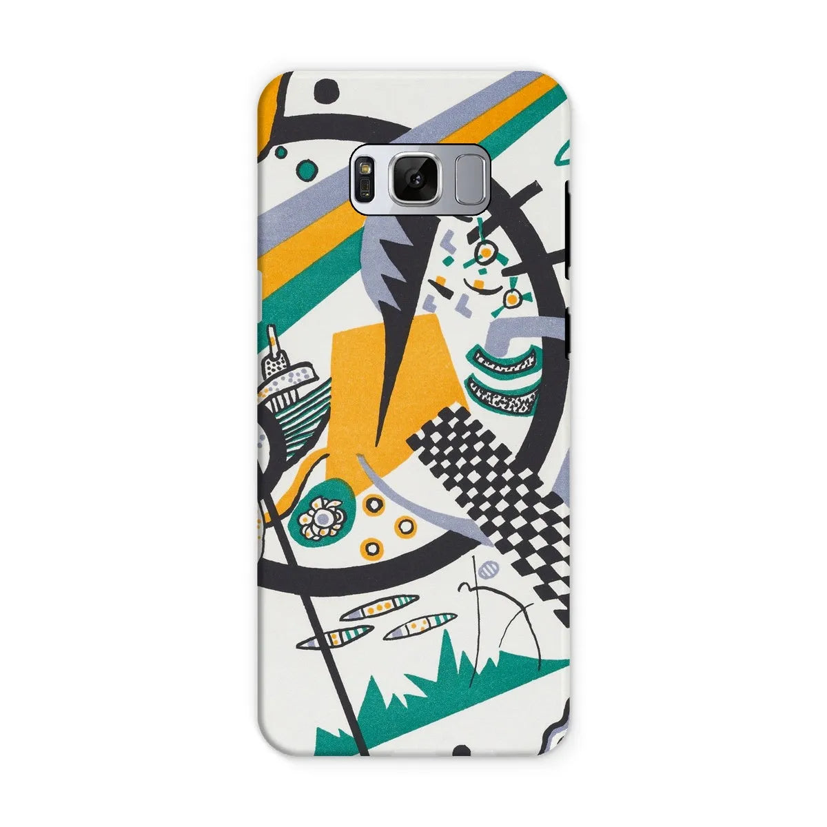 Small Worlds Iv - Expressionist Phone Case - Wassily Kandinsky - Samsung Galaxy S8 / Matte - Mobile Phone Cases