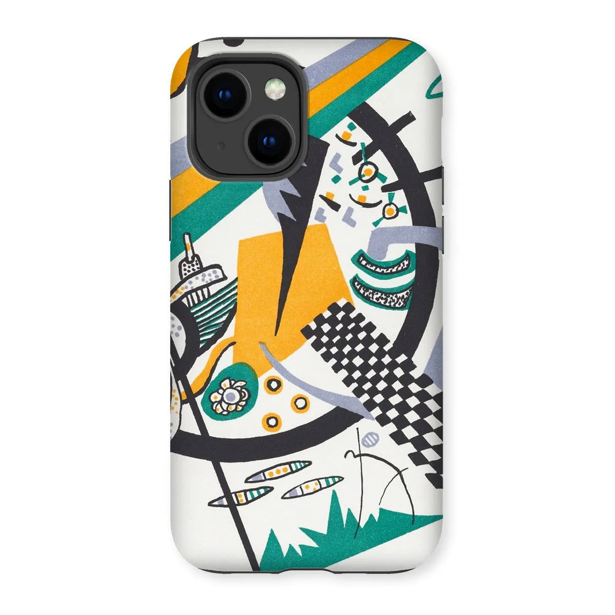 Small Worlds Iv - Expressionist Phone Case - Wassily Kandinsky - Iphone 14 / Matte - Mobile Phone Cases - Aesthetic Art