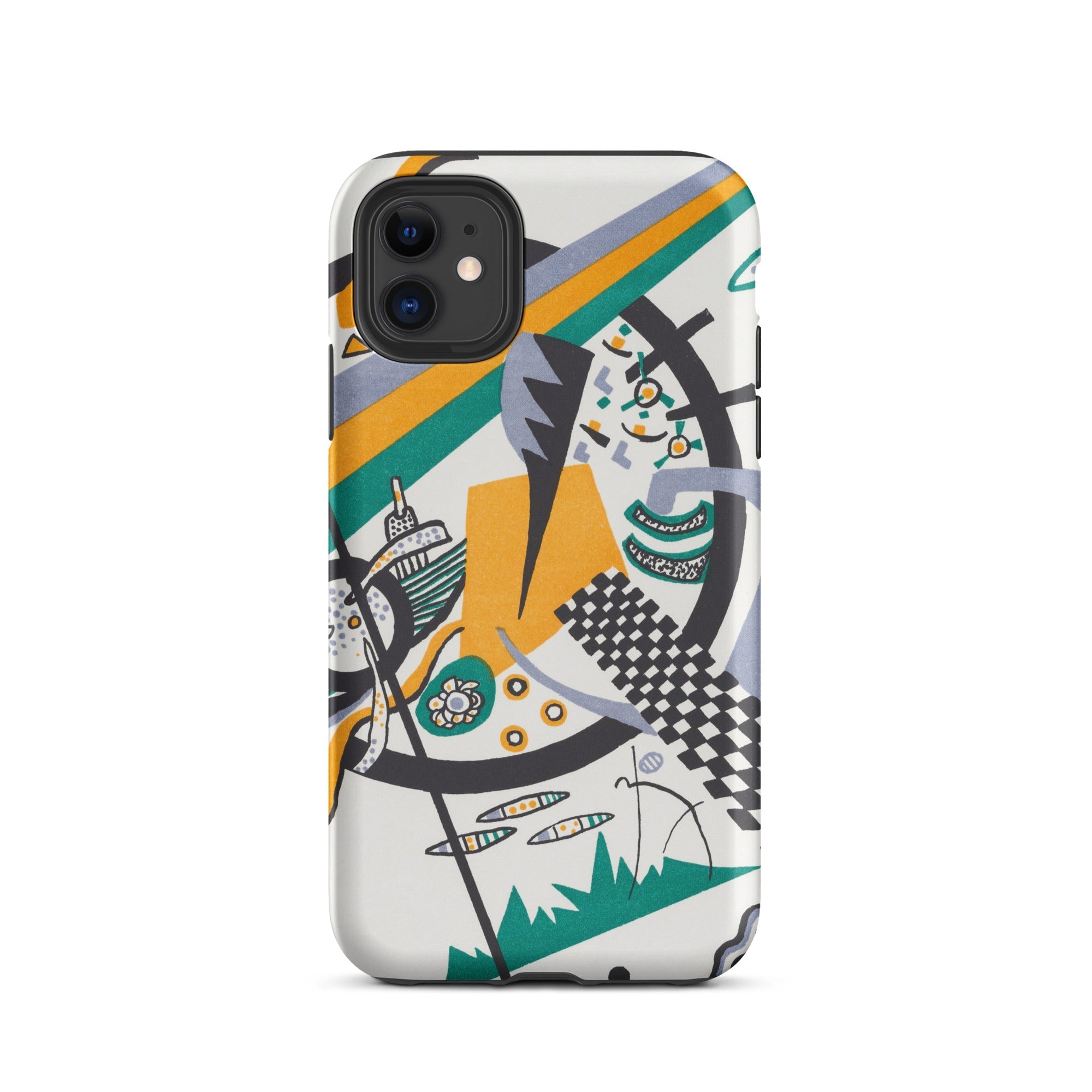 Small Worlds Iv Wassily Kandinsky Iphone Case, 11 / Matte, Abstract Art Phone Case