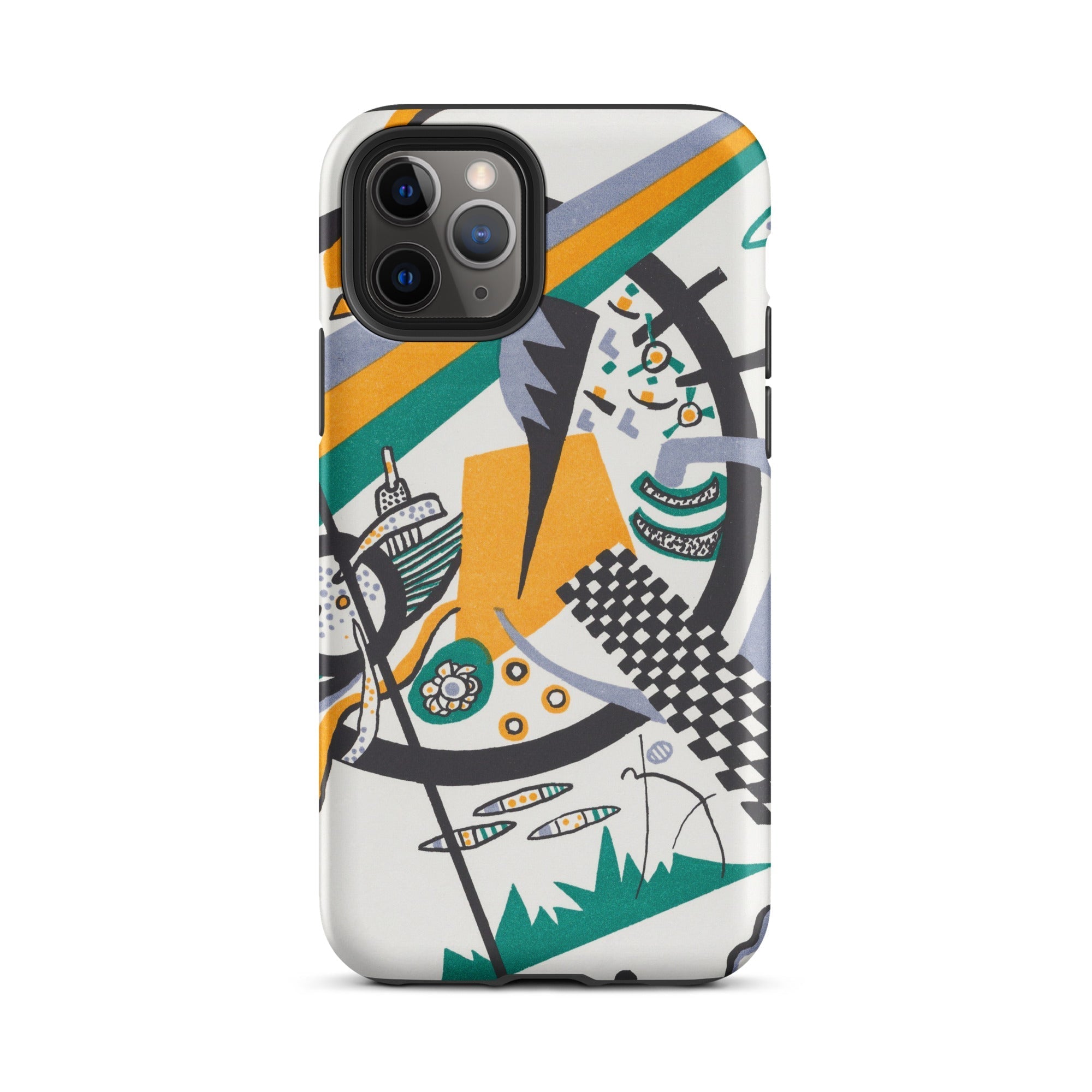 Small Worlds Iv Wassily Kandinsky Iphone Case, 11 Pro / Matte, Abstract Art Phone Case