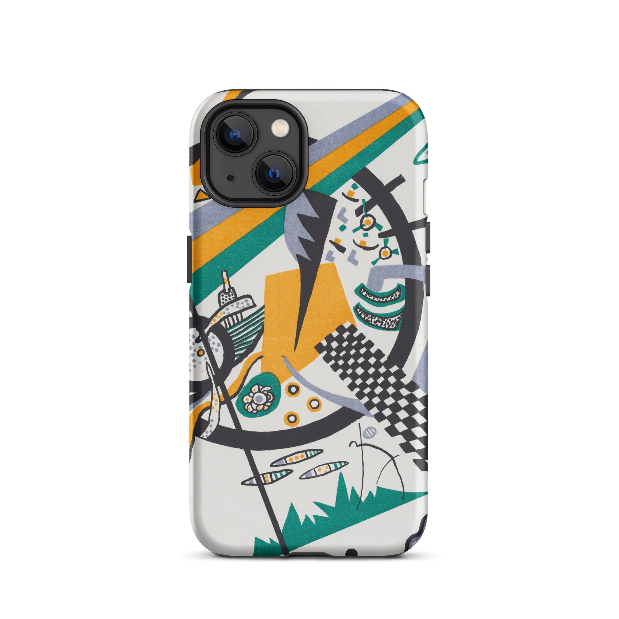 Small Worlds Iv Wassily Kandinsky Iphone Case, 13 / Matte, Abstract Art Phone Case
