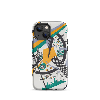 Small Worlds Iv - Wassily Kandinsky Iphone Case, 13 Mini / Matte, Abstract Art Phone Case