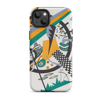 Small Worlds Iv - Wassily Kandinsky Iphone Case, 14 Plus / Matte, Abstract Art Phone Case