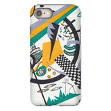Small Worlds Iv - Wassily Kandinsky Iphone Case, 8 / Matte, Abstract-patterned Phone Case Colorful Geometric Shapes Designs