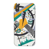 Small Worlds Iv - Wassily Kandinsky Iphone Case, x / Matte, Abstract Art-inspired Phone Case Geometric Shapes Bold Colors