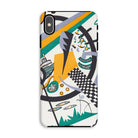 Small Worlds Iv Wassily Kandinsky Iphone Case, Xs Max / Matte, Abstract Art Inspired Phone Case Geometric Shapes Bold Colors