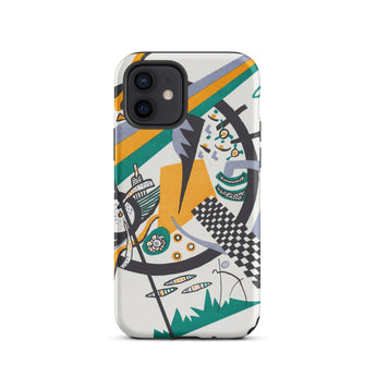 Small Worlds Iv - Wassily Kandinsky Phone Case Iphone 12 / Matte Abstract Art Phone Case Wassily Kandinsky’s Small Worlds, Kandinsky