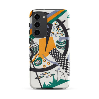 Small Worlds Iv - Wassily Kandinsky Phone Case Samsung Galaxy S23 Plus / Matte Vibrant Abstract Phone Case Bold Geometric Shapes Playful