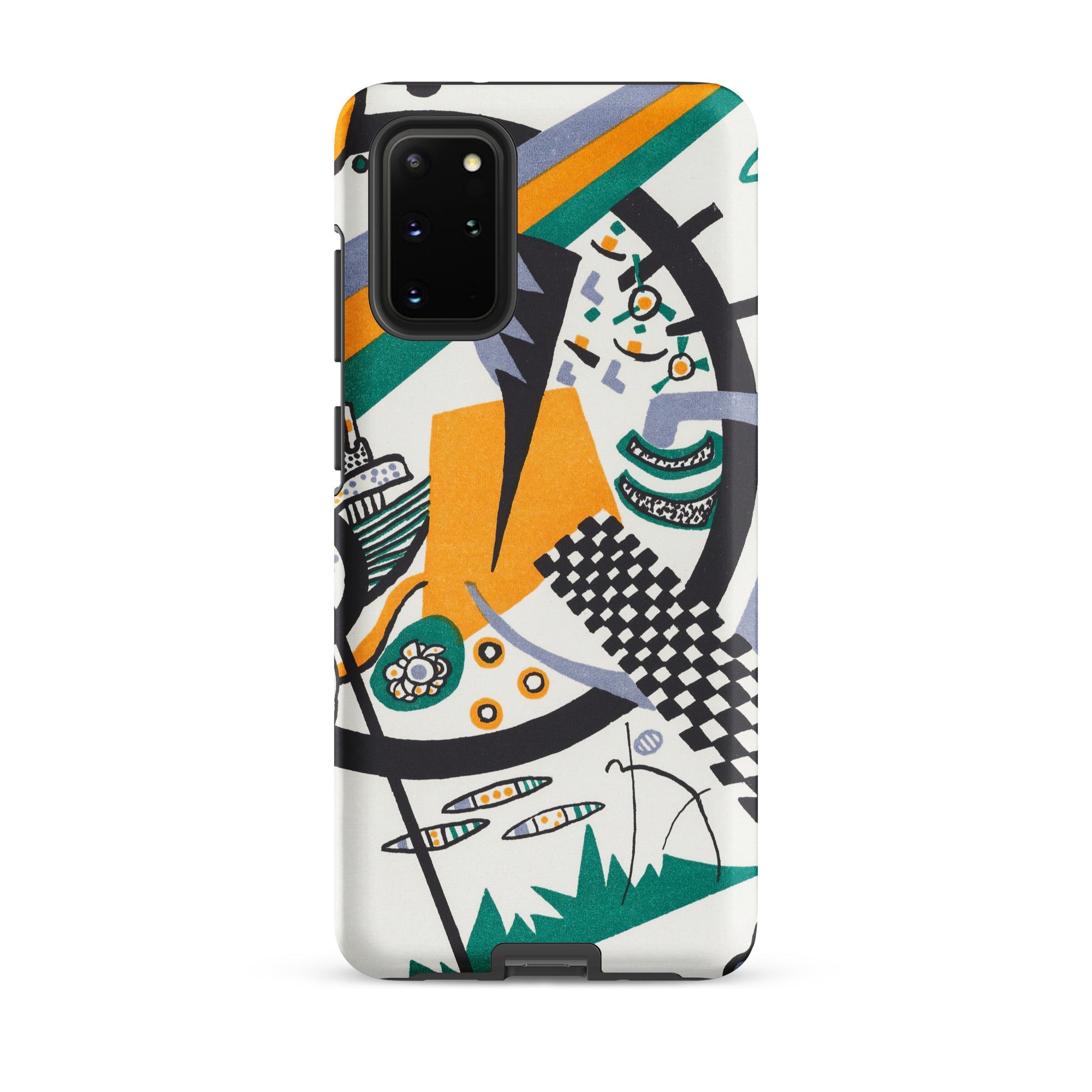 Small Worlds Iv Wassily Kandinsky Samsung Case, Galaxy S20 Plus / Matte, Smartphone Case Abstract Art Design