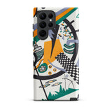 Small Worlds Iv - Wassily Kandinsky Samsung Case, Galaxy S22 Ultra / Matte, Smartphone Case Abstract Art Design