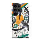 Small Worlds Iv Wassily Kandinsky Samsung Case, Galaxy S24 Ultra / Matte, Smartphone Case Abstract Colorful Design Geometric Shapes
