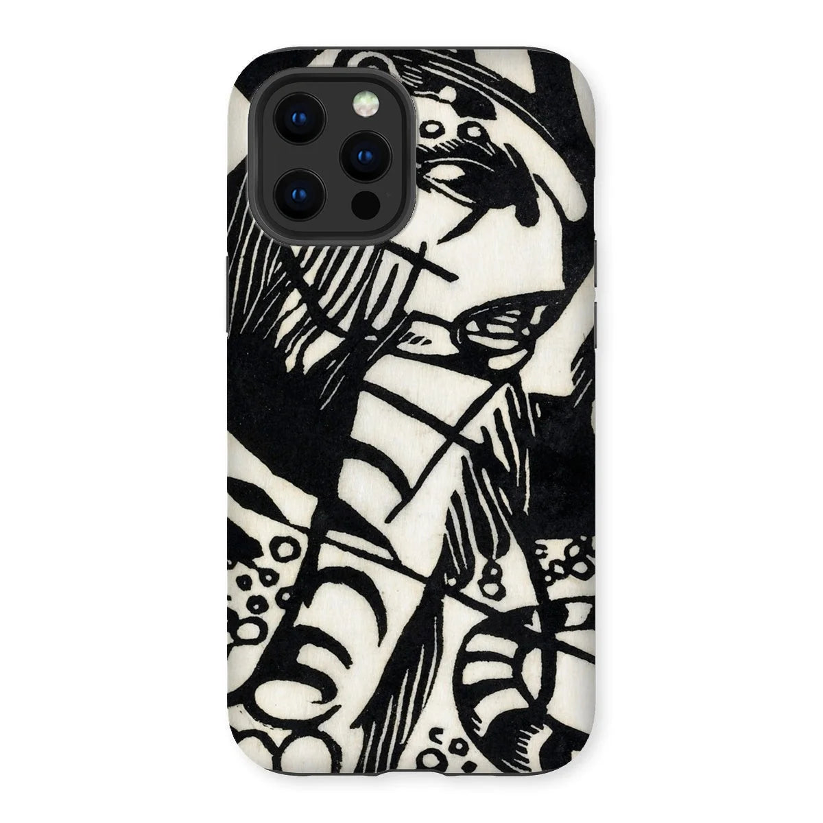 Tiger - Franz Marc Animal Aesthetic Iphone Case 13 Pro Max / Matte Mobile Phone Cases