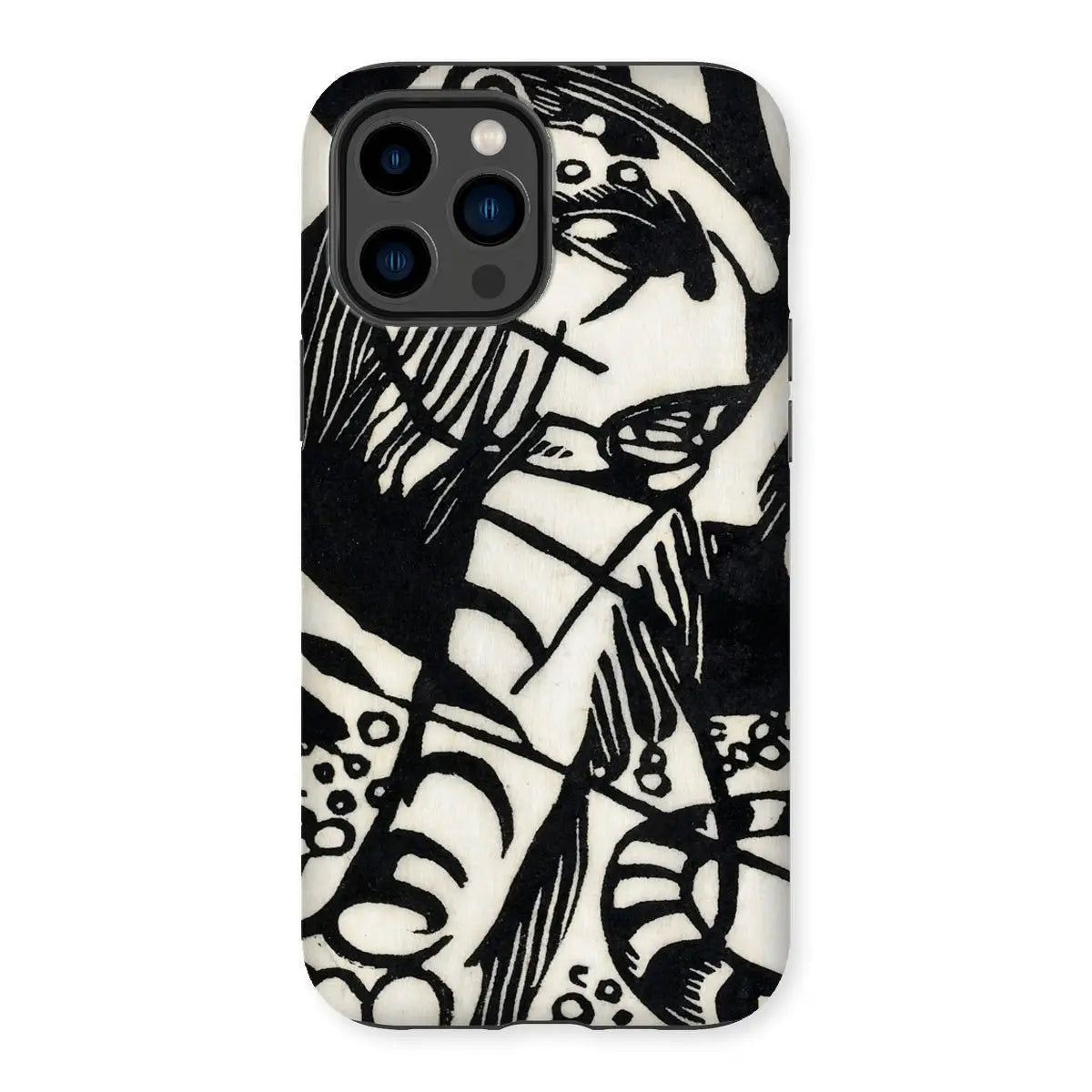 Tiger - Franz Marc Animal Aesthetic Iphone Case 14 Pro Max / Matte Mobile Phone Cases