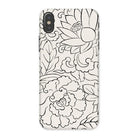 Black & White Florals - Taguchi Tomoki Iphone Case x / Matte Mobile Phone Cases